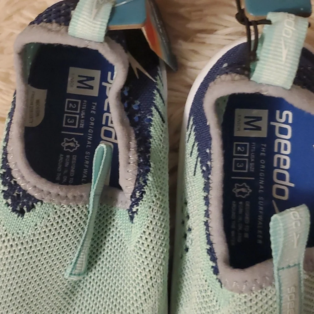 Speedo Junior Surf Strider Water Shoes - Sail/Blue